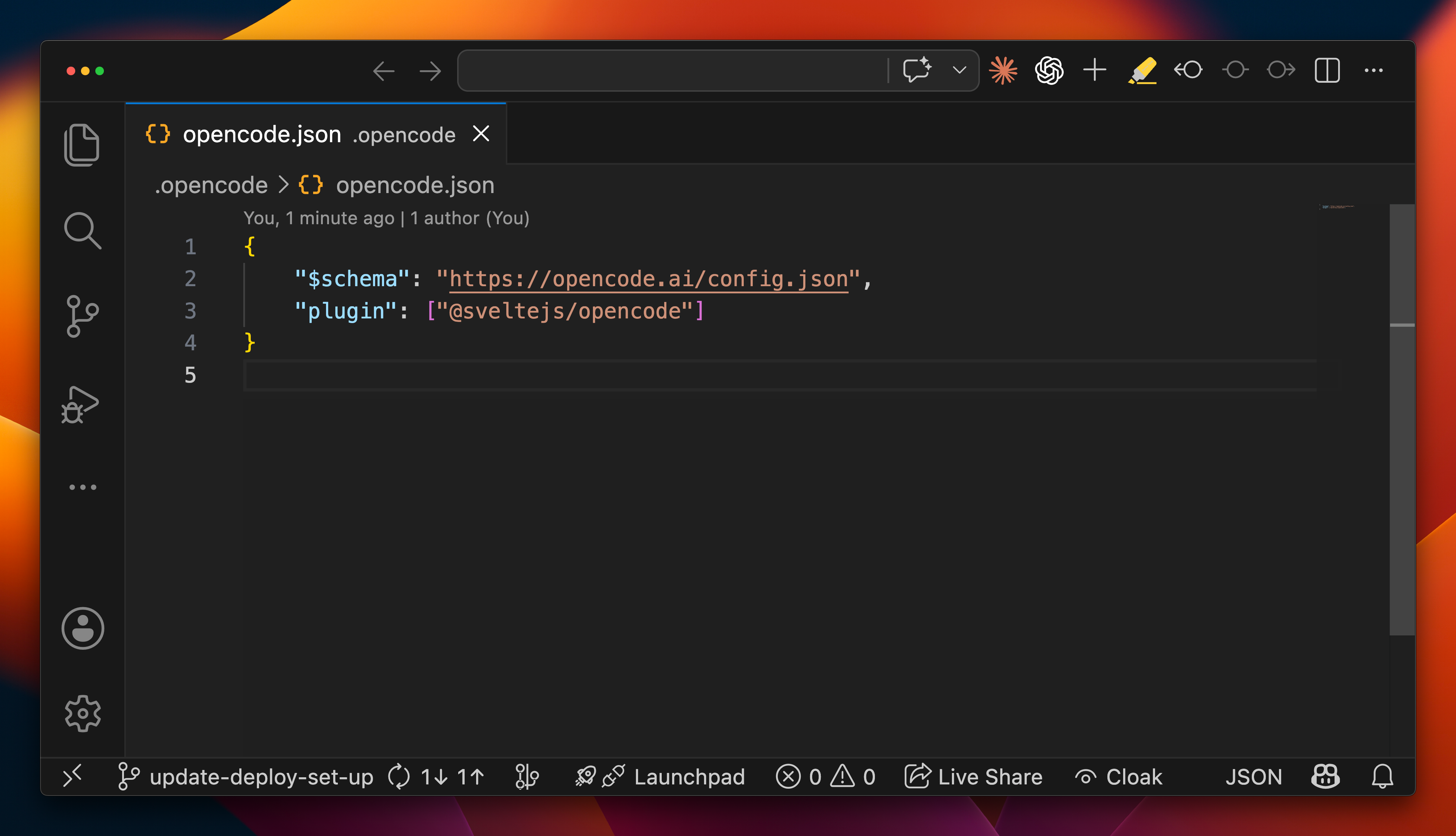 opencode svelte plugin